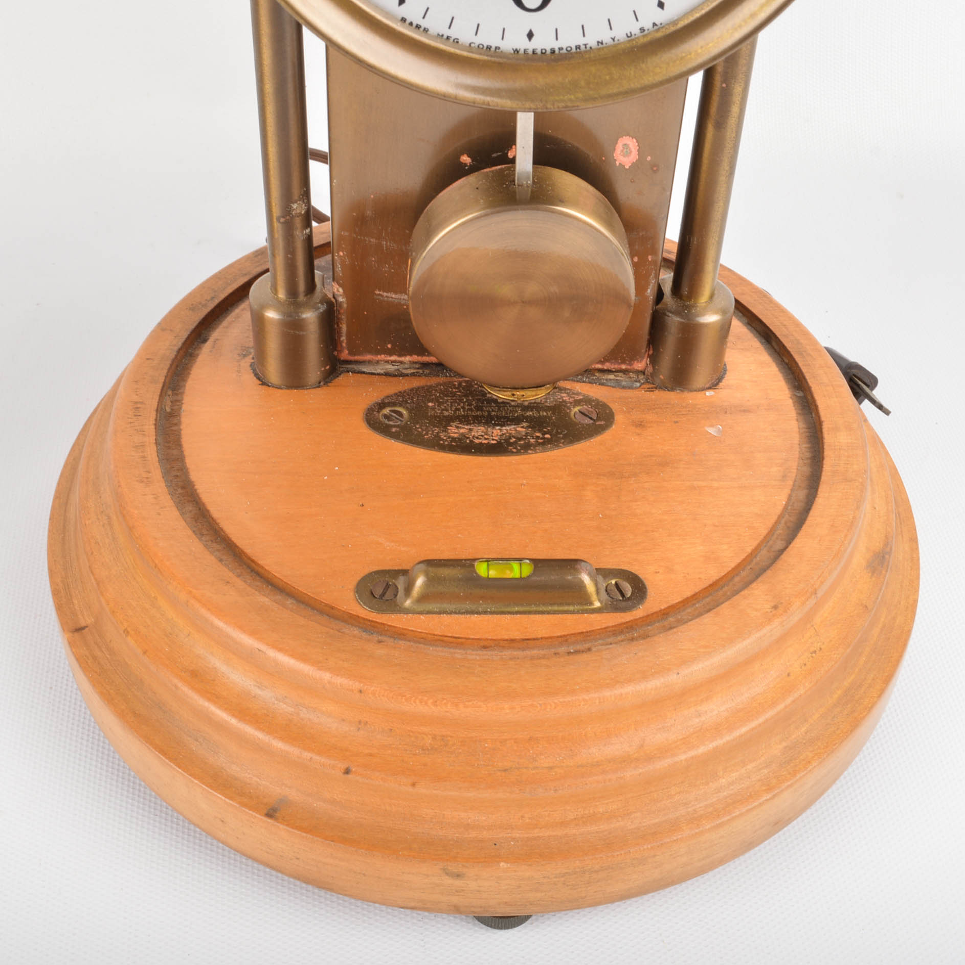 Two Glass Domed Clocks