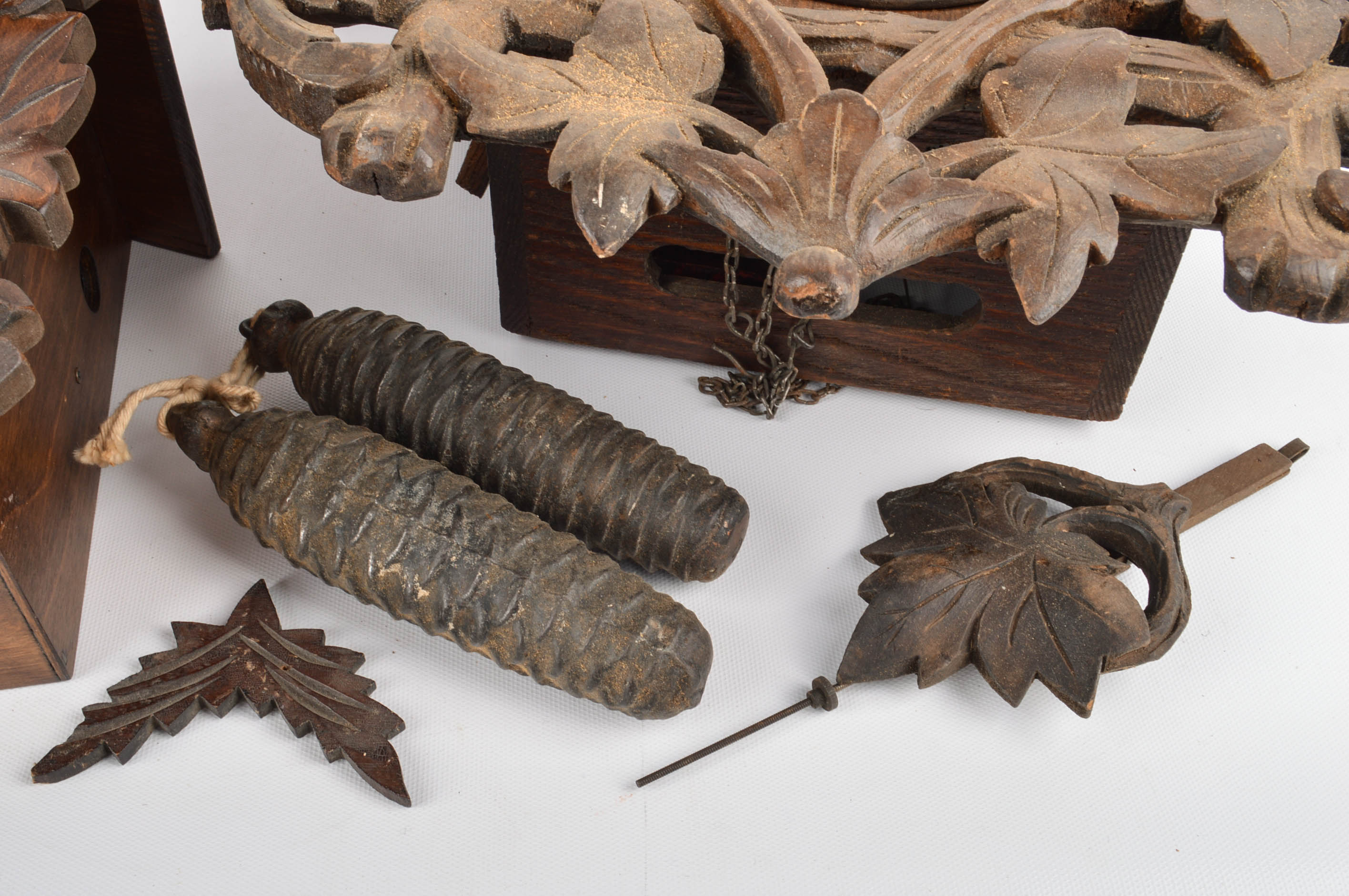 Antique and Vintage Wooden Clocks Including Cuckoo Clocks