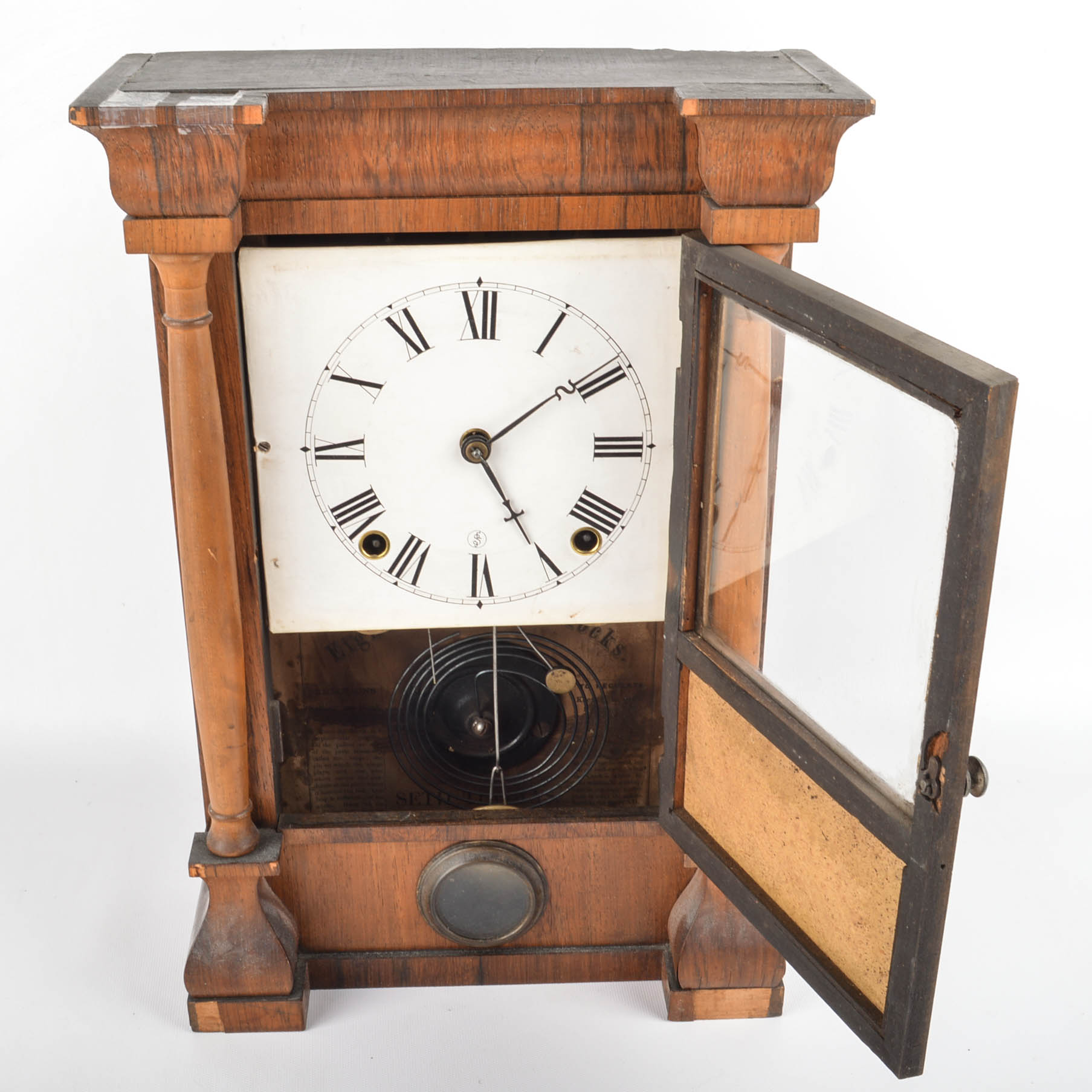 Antique and Vintage Wooden Clocks Including Cuckoo Clocks