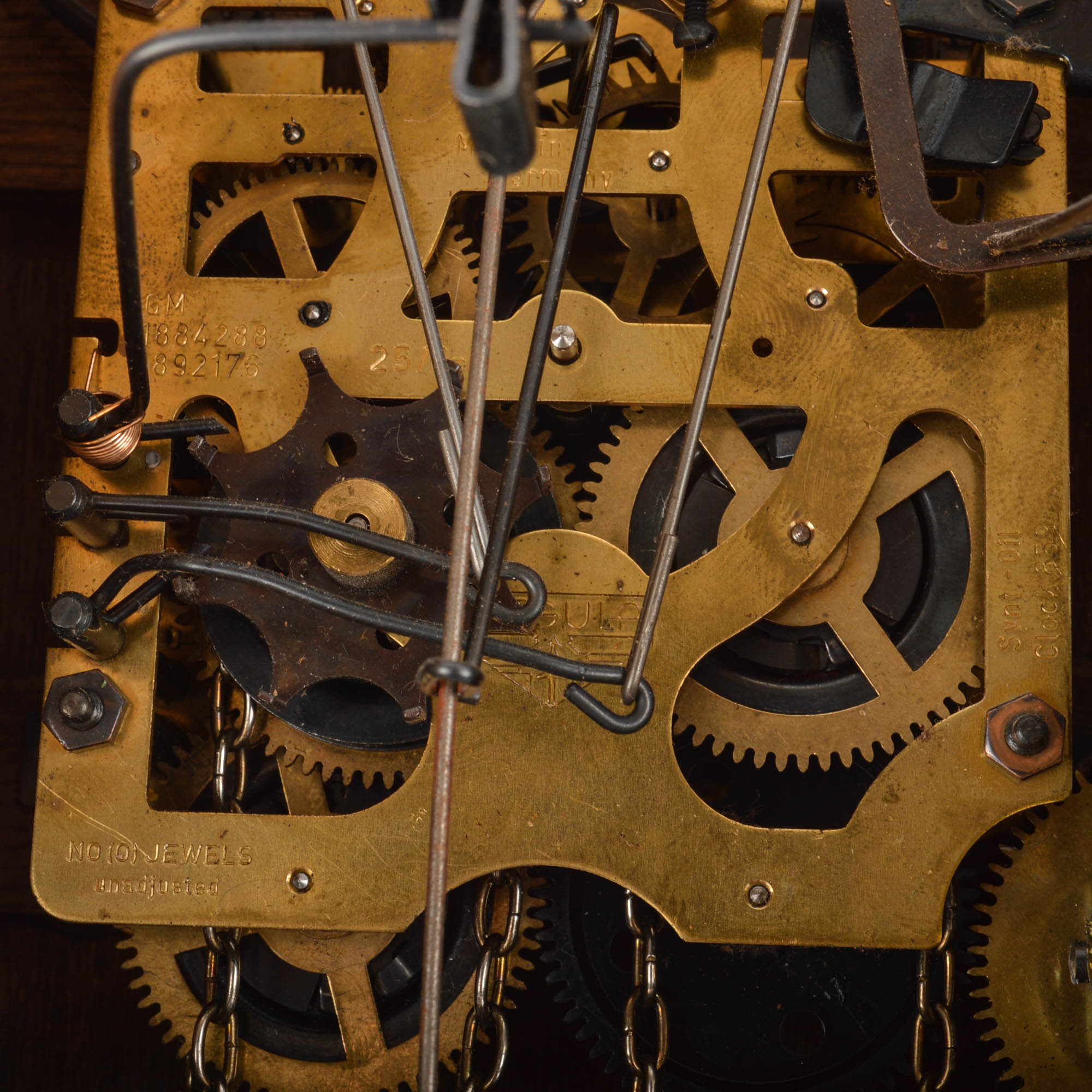 Antique and Vintage Wooden Clocks Including Cuckoo Clocks