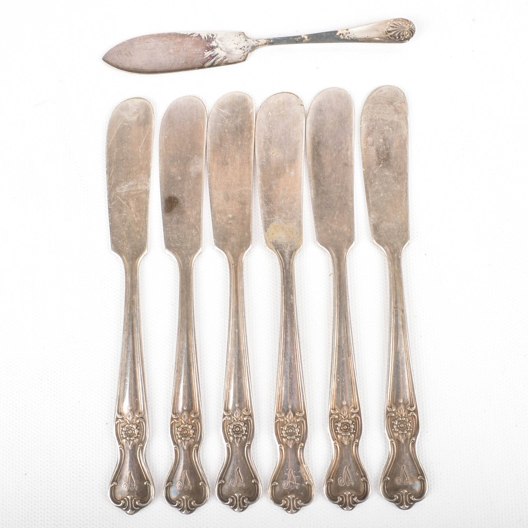 Assorted Plated Silver Flatware