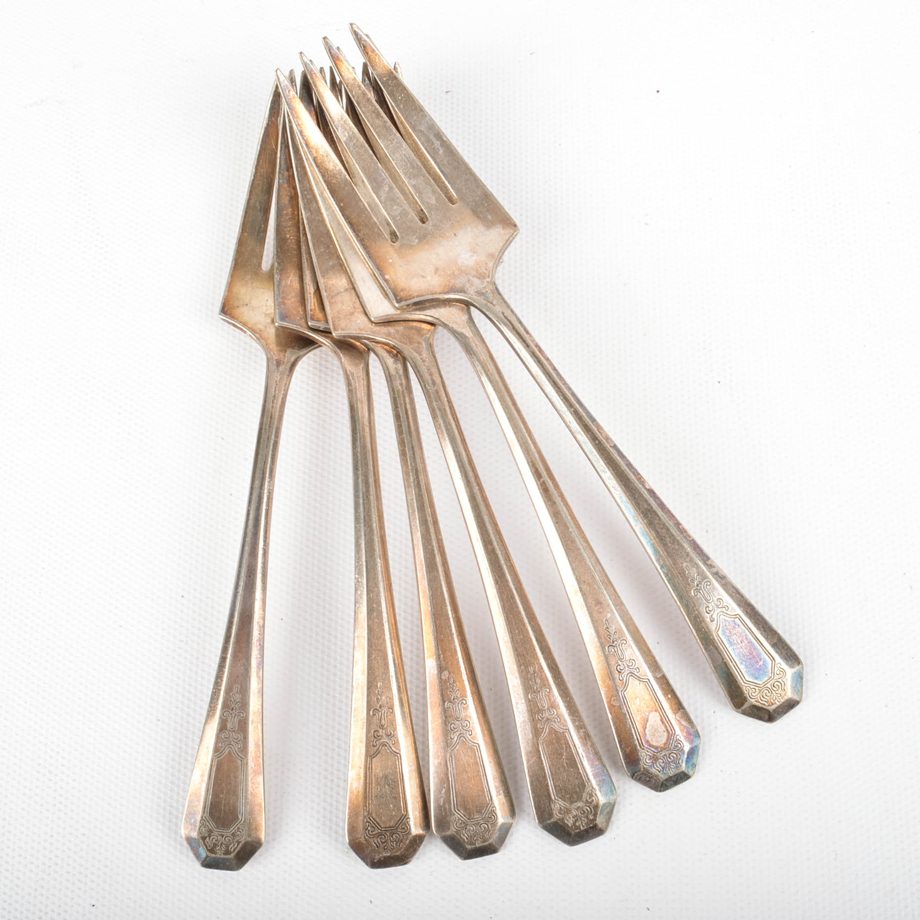 Assorted Plated Silver Flatware