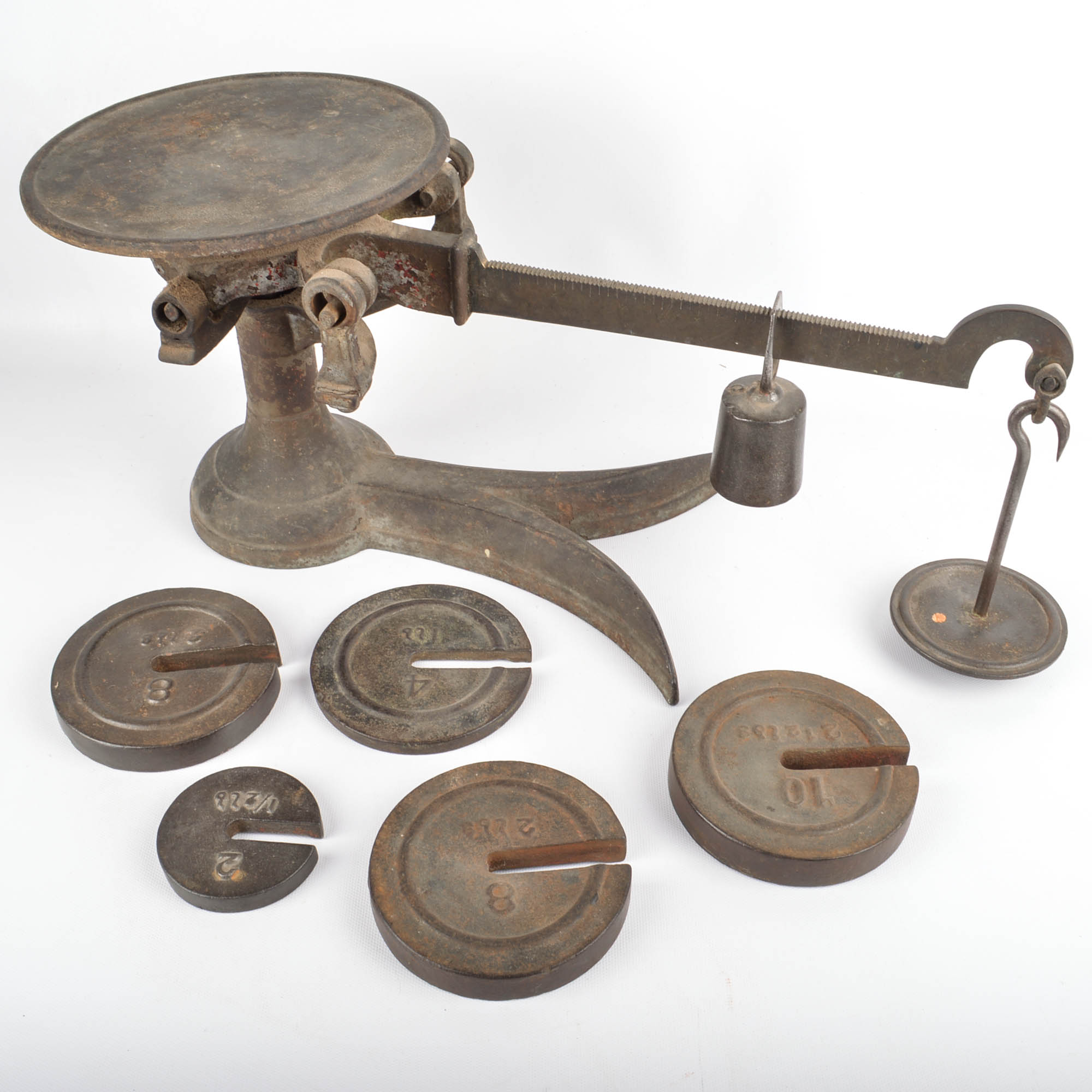 Two Vintage-to-Antique Balance Scales