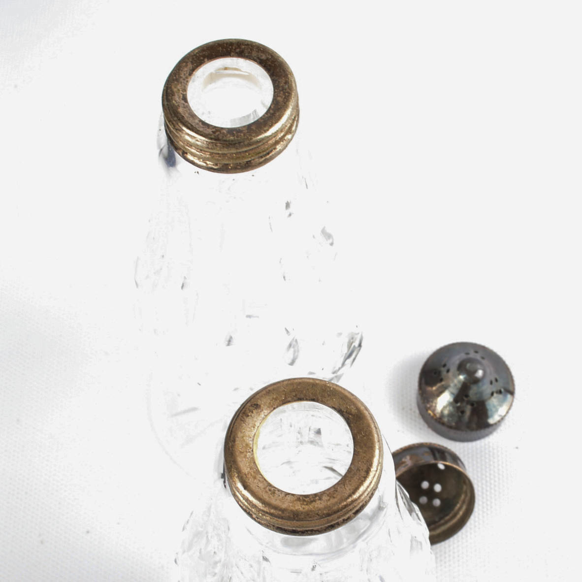 Waterford Crystal "Lismore" Salt and Pepper Shakers