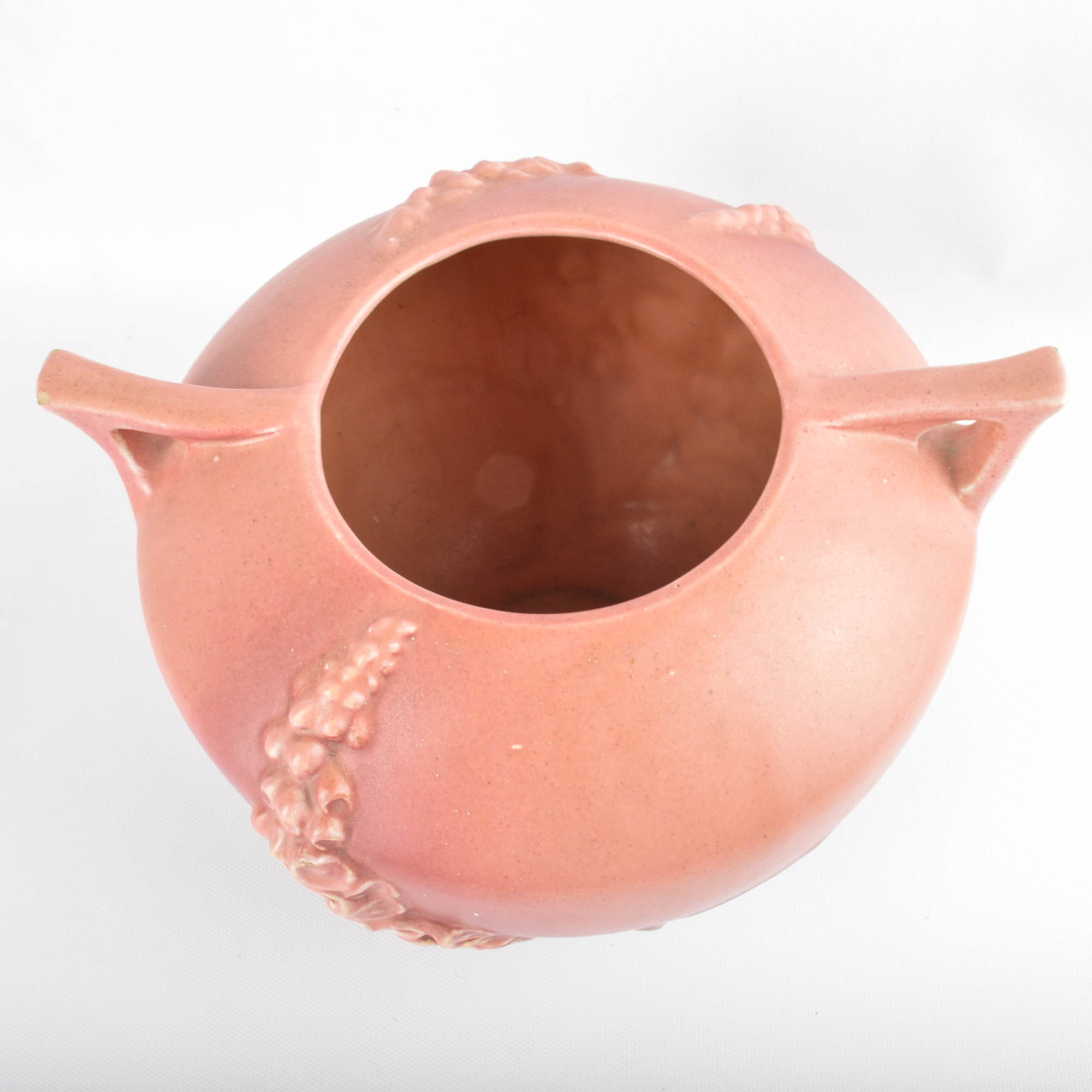 Roseville "Freesia" Candle Holders and "Foxglove" Jardinere