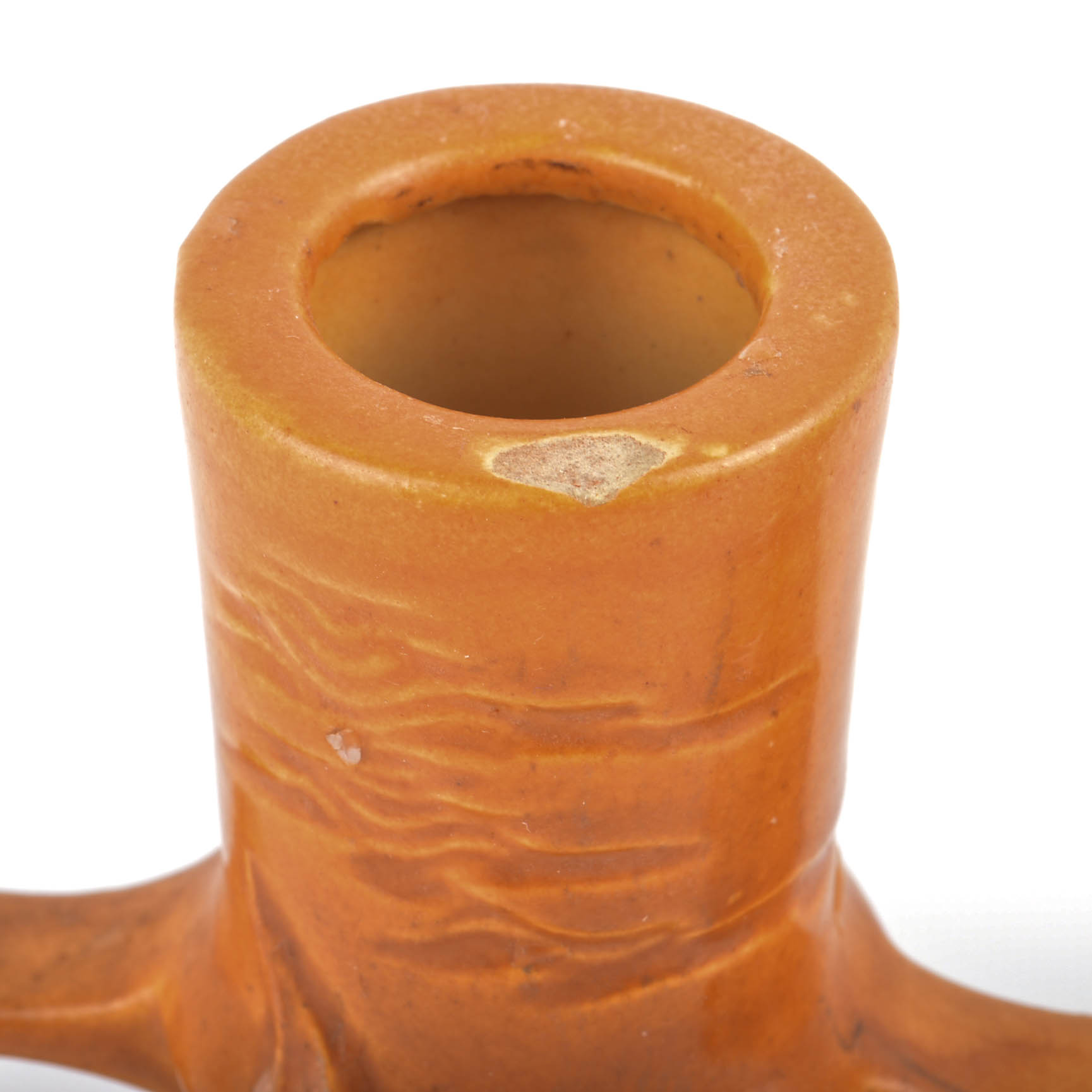 Roseville "Freesia" Candle Holders and "Foxglove" Jardinere