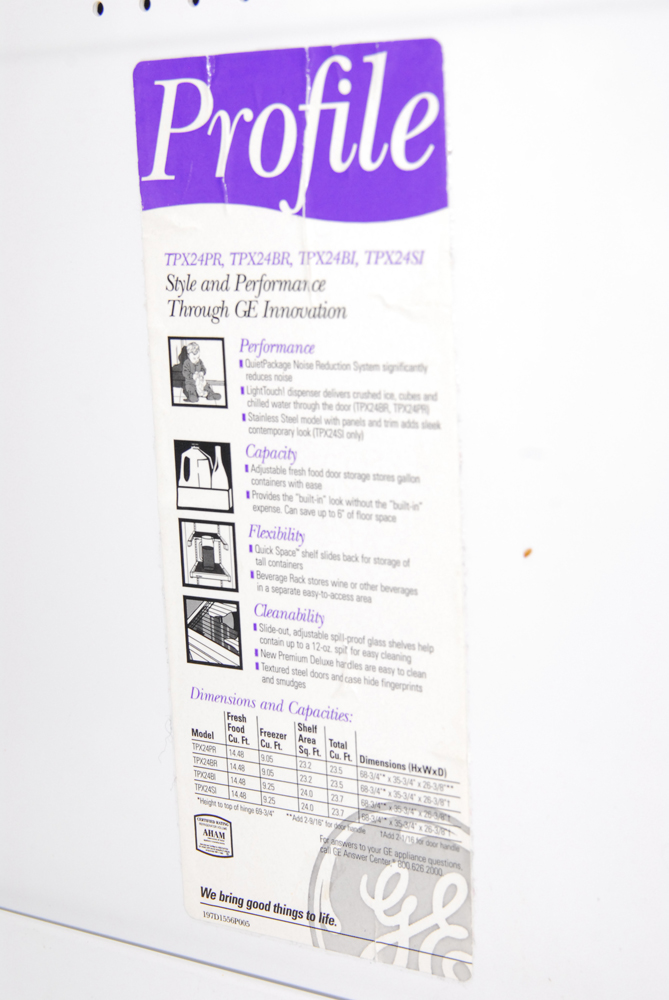 GE Profile Refrigerator