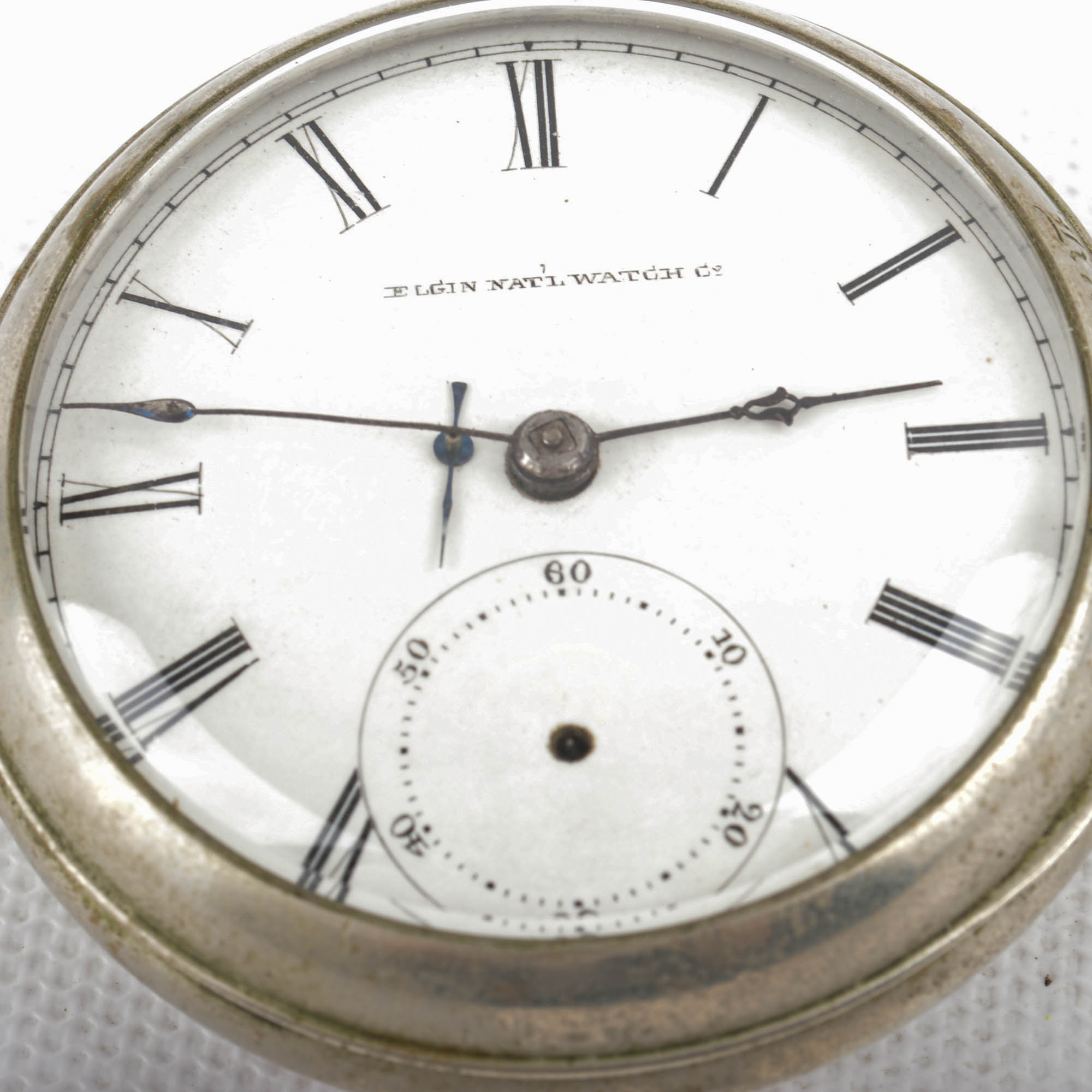 Three Vintage Pocket Watches With Display Stands