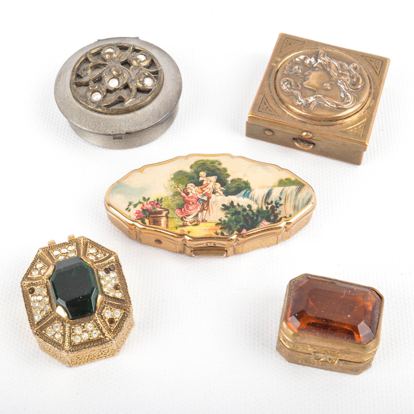 Trinket Box Collection With Tray