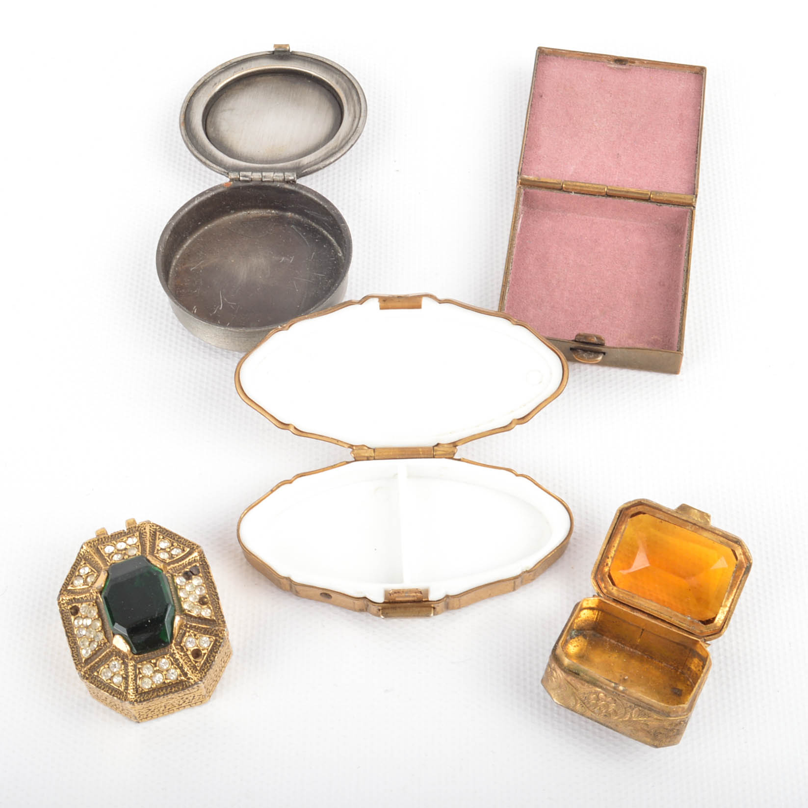 Trinket Box Collection With Tray