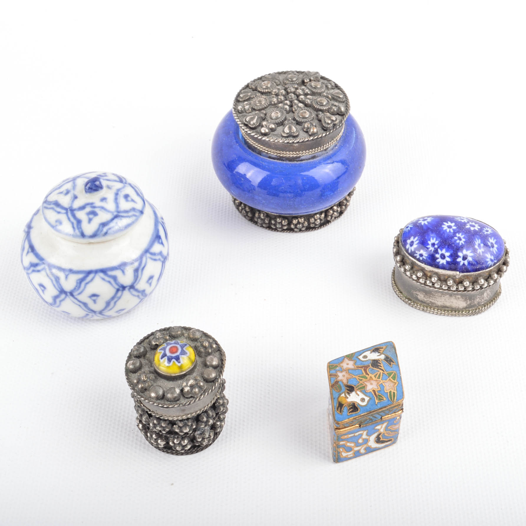 Trinket Box Collection With Tray