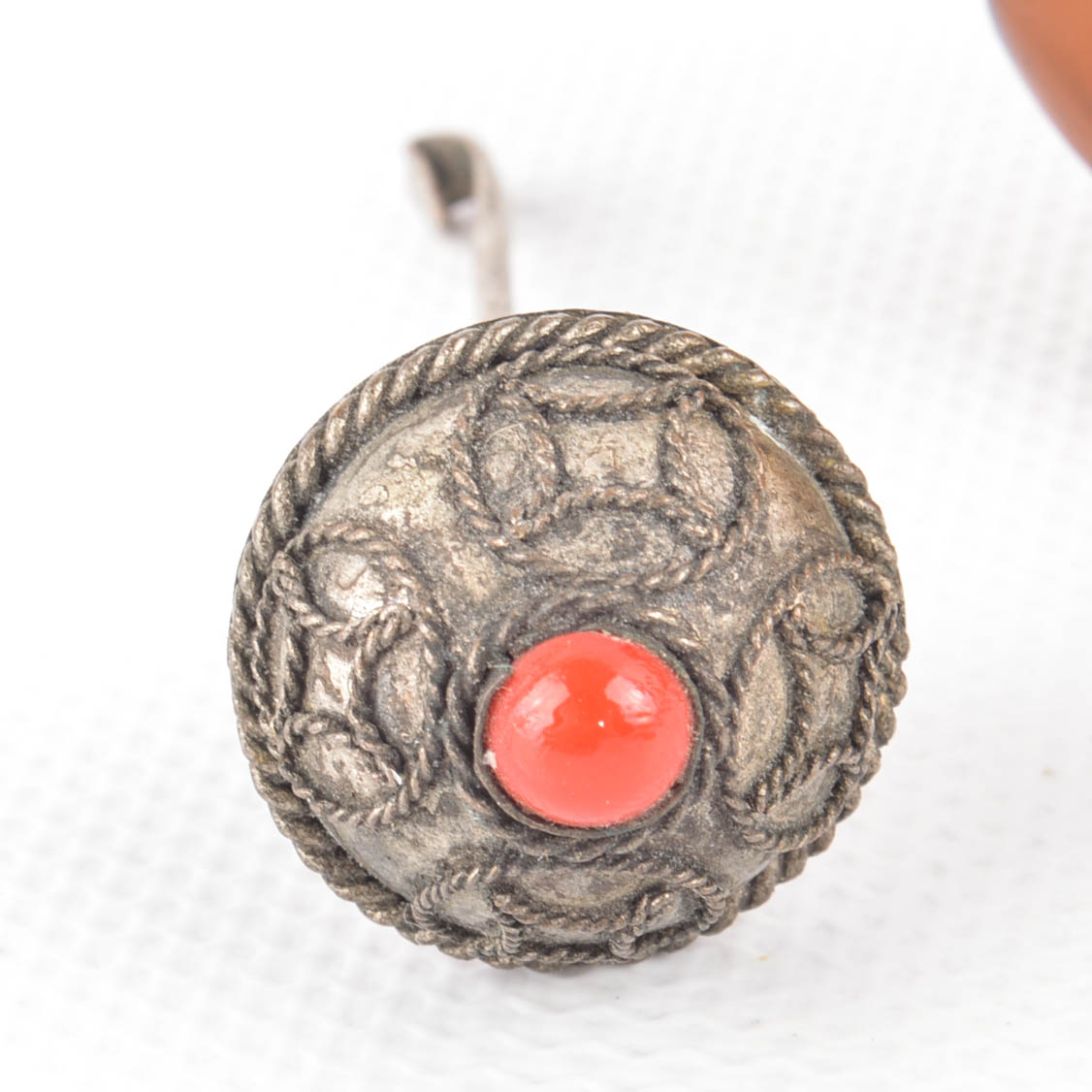 Amber Glass Vanity Accessories