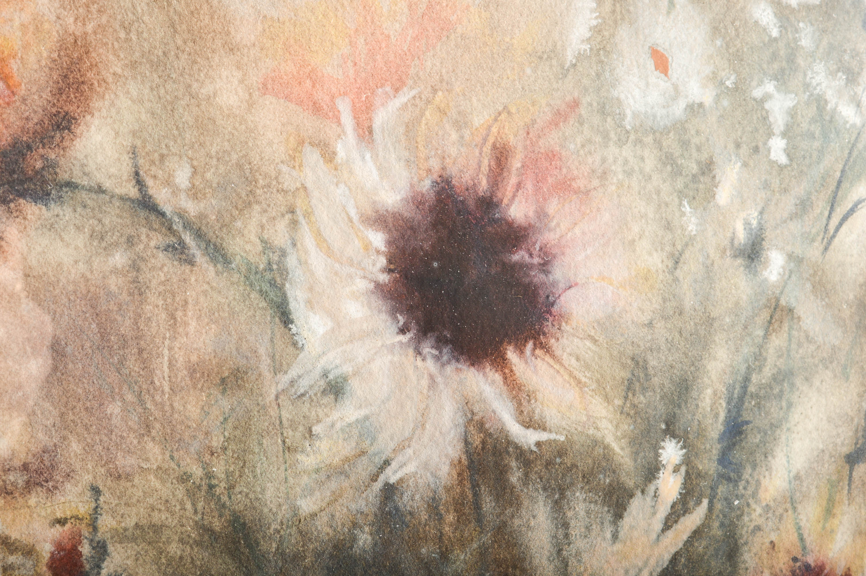 Original Painting on Paper Signed Weber