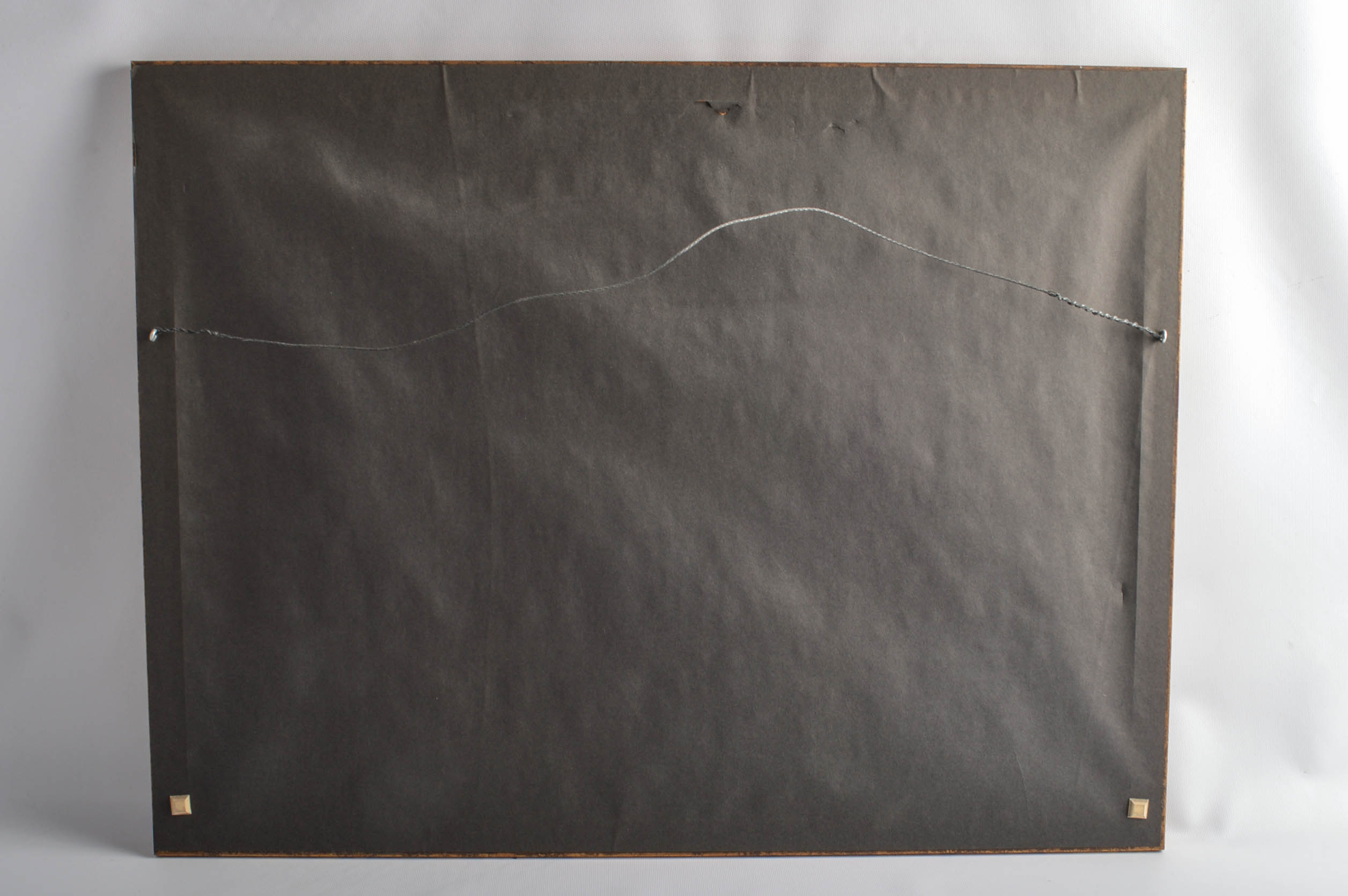 Original Painting on Paper Signed Weber