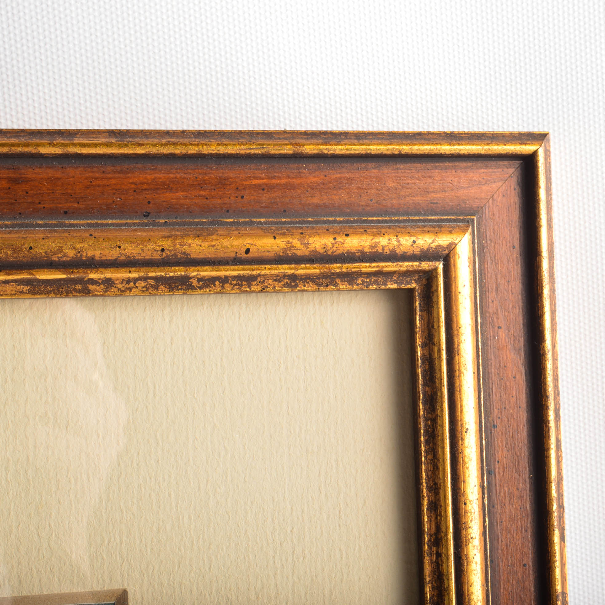 Original Painting on Paper Signed Weber