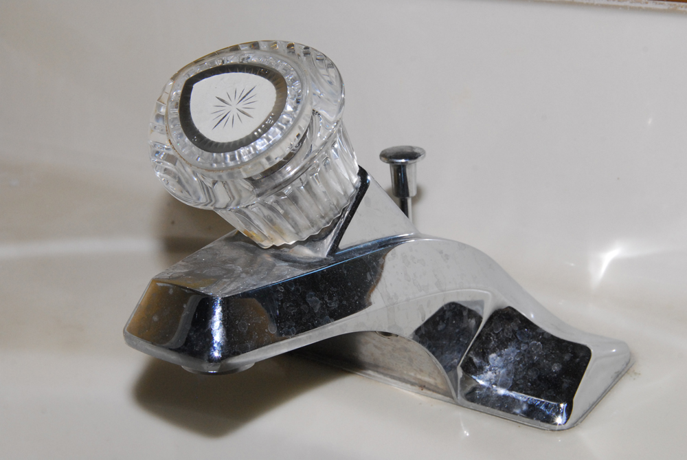 Aristokraft Bathroom Cabinet Including Moet Faucet