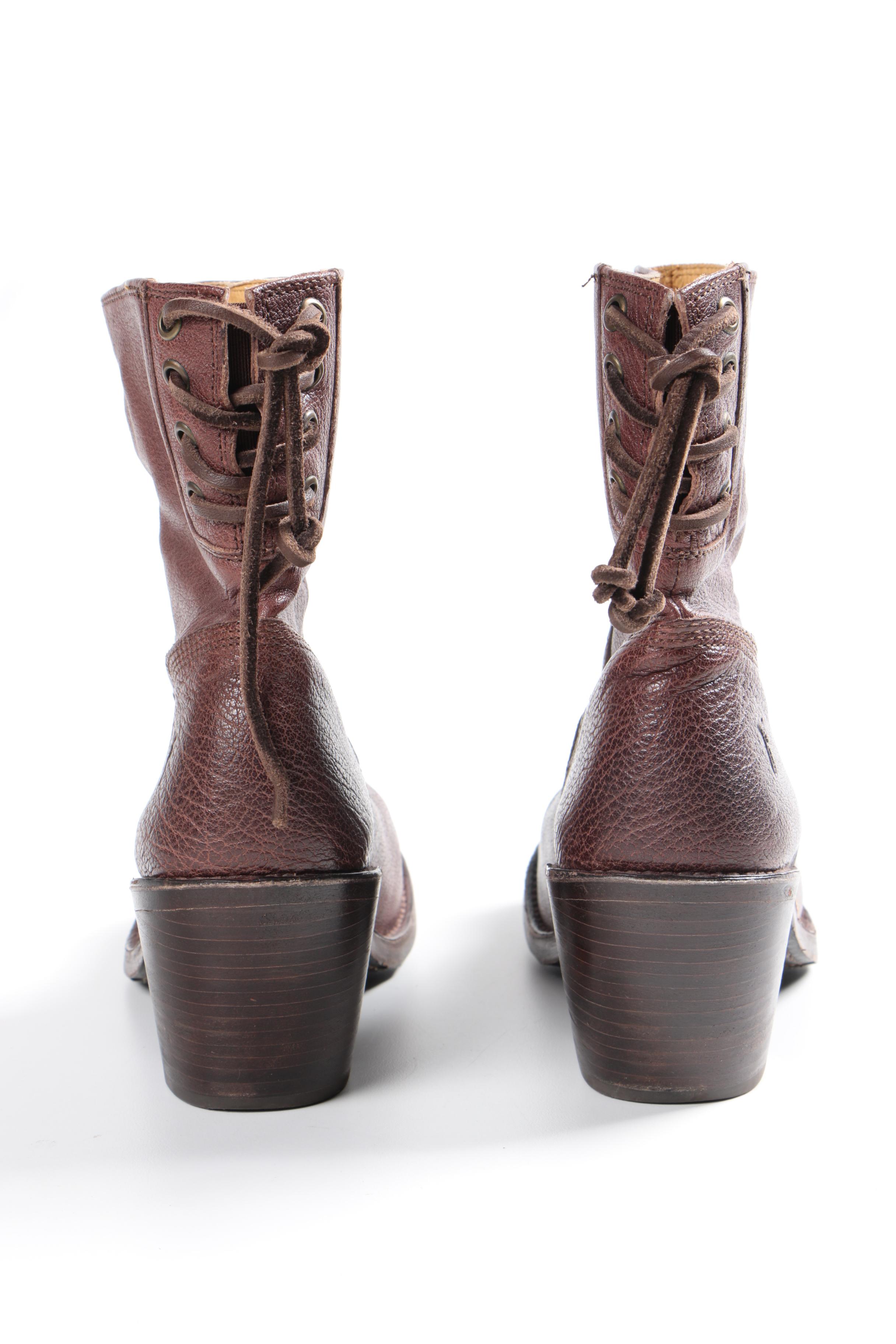 Frye Boots and Ballerina Flats