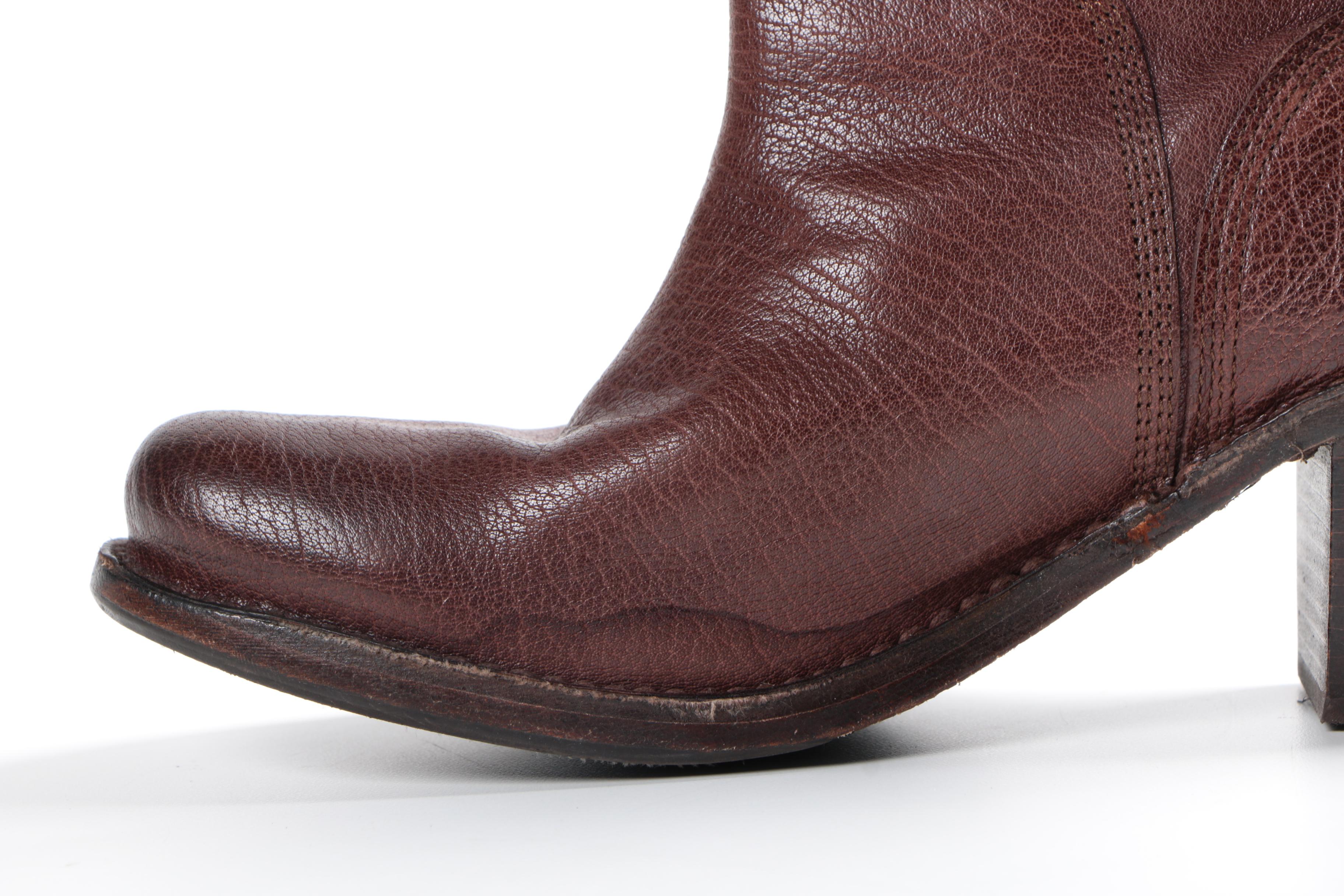 Frye Boots and Ballerina Flats