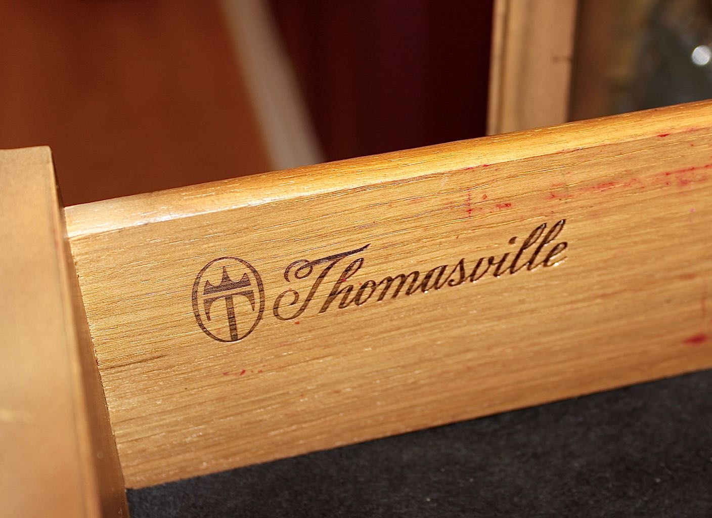 Vintage French Provincial Style China Cabinet