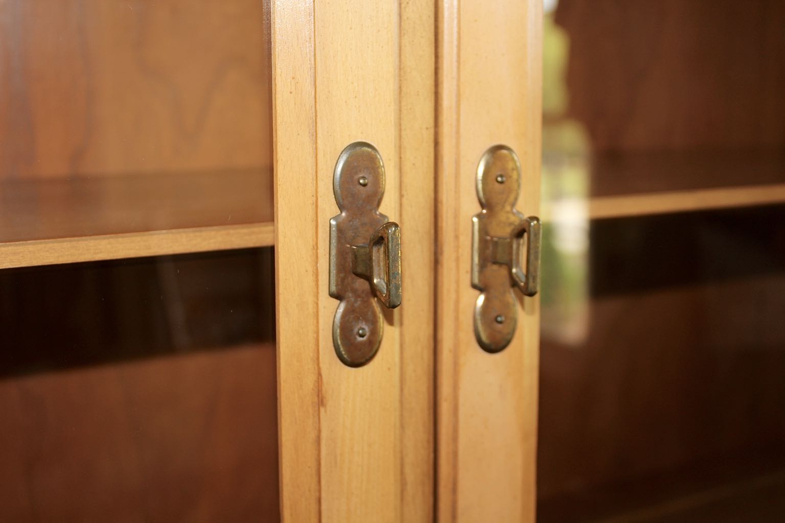 Vintage French Provincial Style China Cabinet
