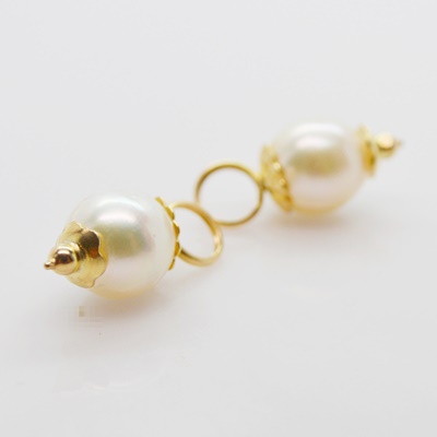 14K Yellow Gold Earring Charms, Other Charms and Victorian Baby Pin