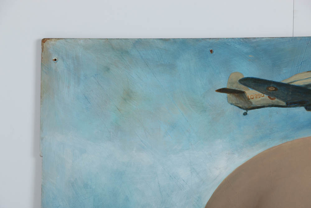 Sandra Cohen Oil Painting on Wood Board Surrealist Composition