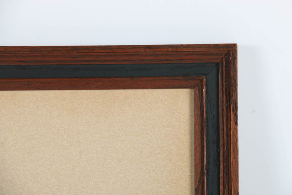 James Mitchell Watercolor Painting and Ink Drawing "Yacht 'America', as rigged in 1900"