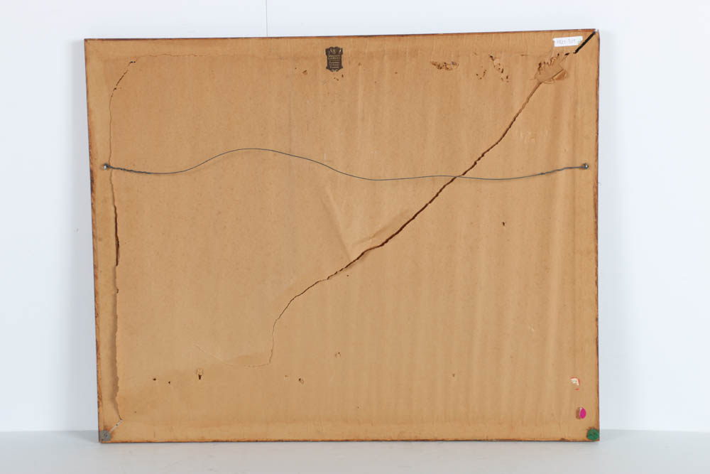 James Mitchell Watercolor Painting and Ink Drawing "Yacht 'America', as rigged in 1900"