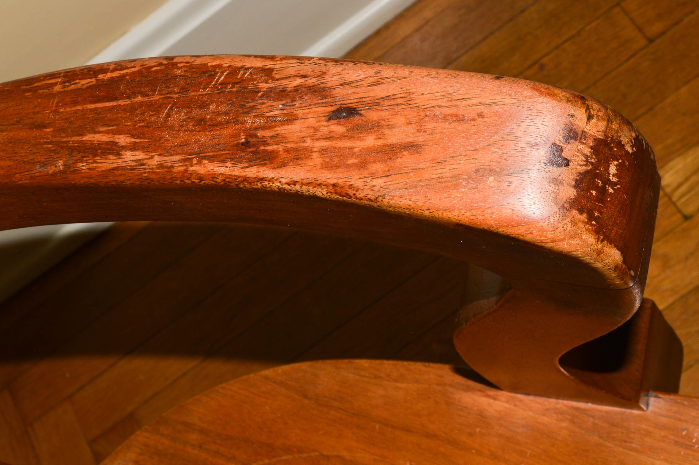 Vintage Wooden Office Chairs