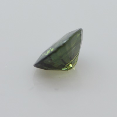 Loose 1.61 CT Natural Green Sapphire Gemstone