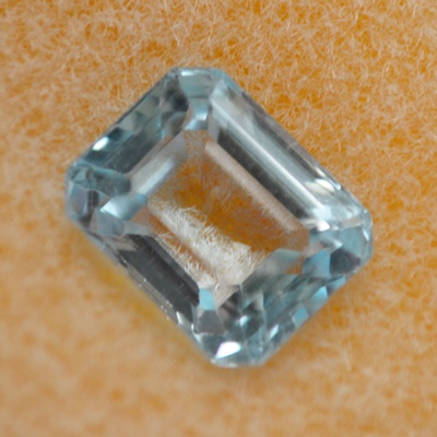 Loose 3.38 CT Natural Sky Blue Topaz Gemstone