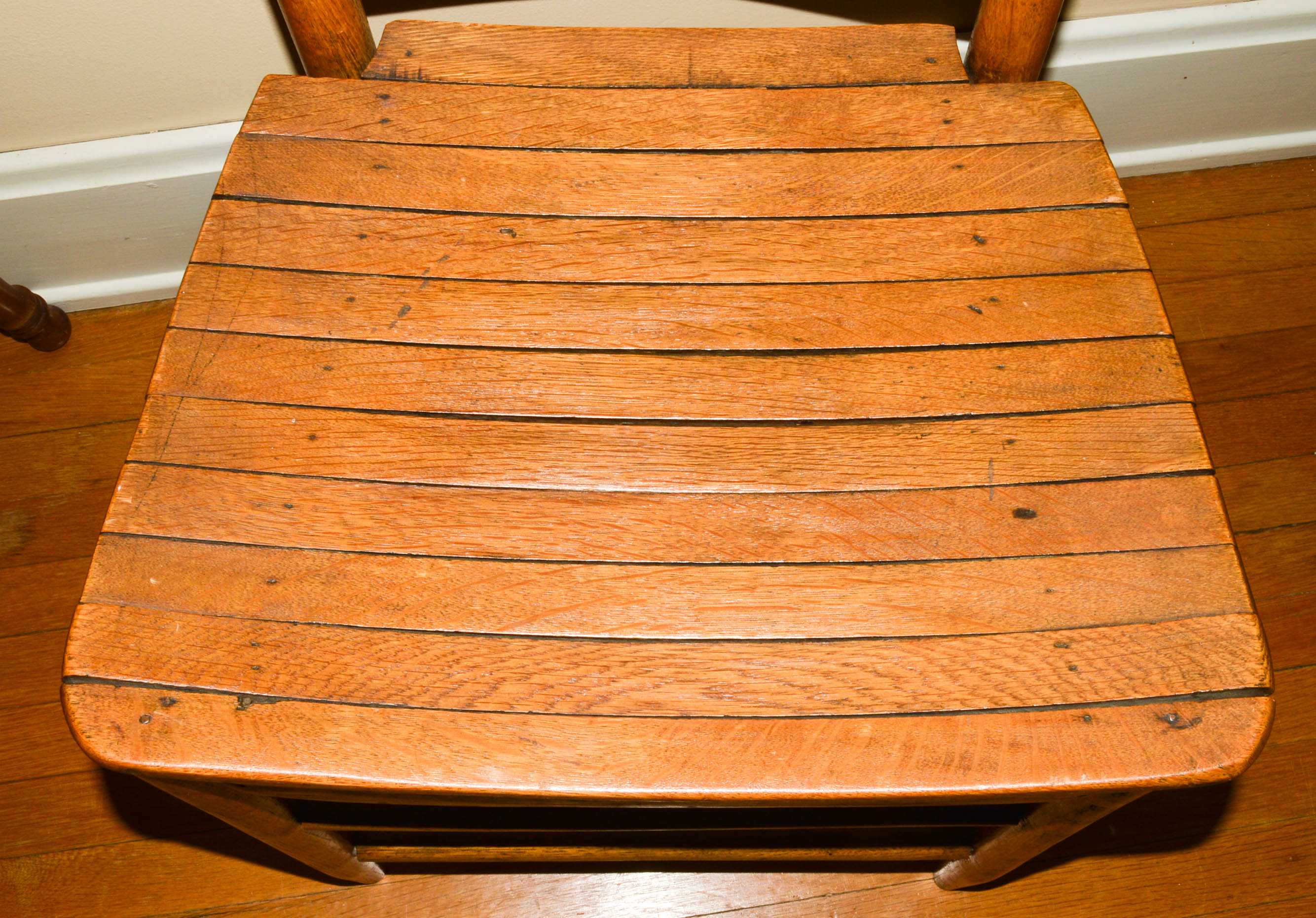 Antique Chairs With Vintage Side Table