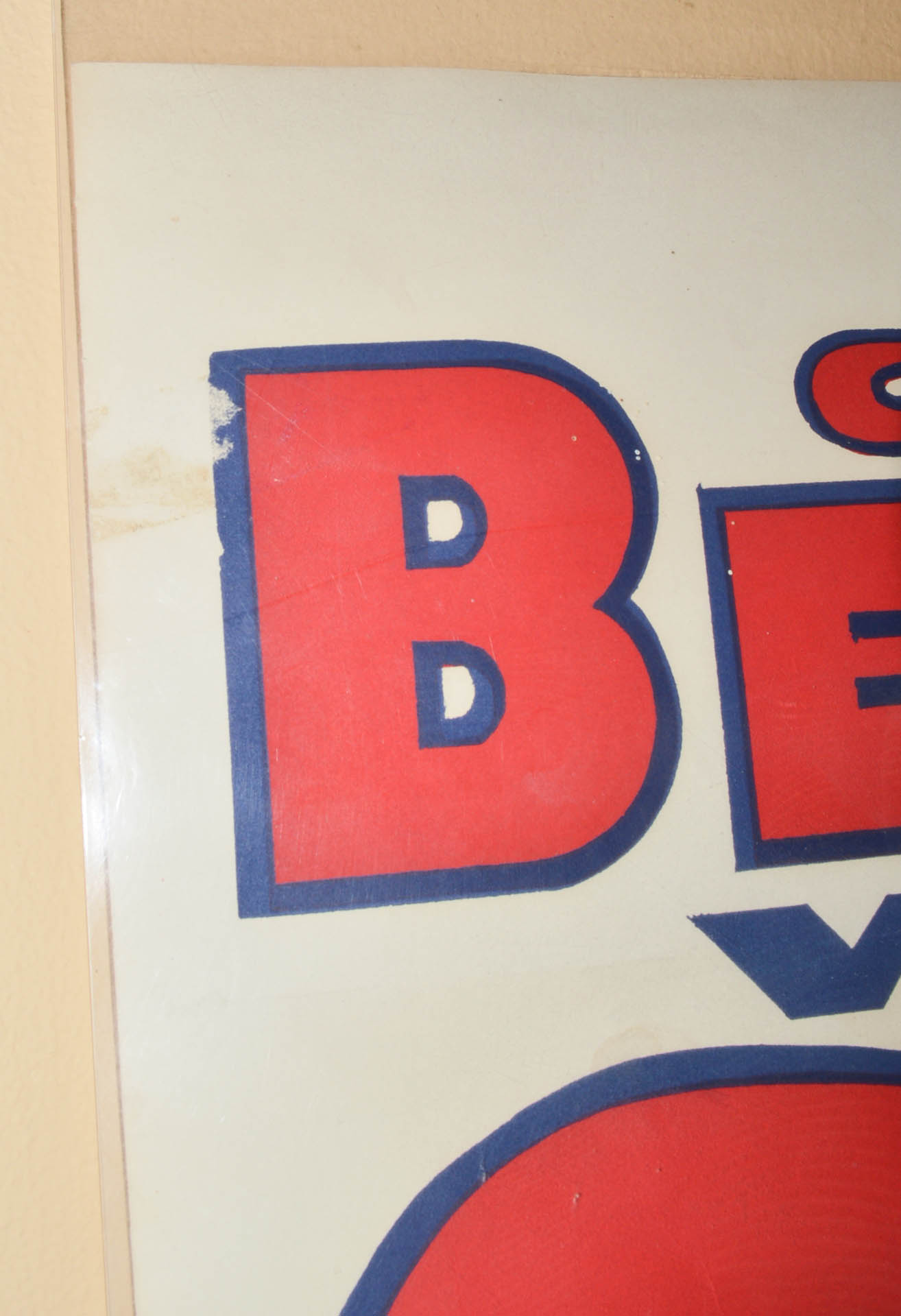 Large Circus Poster Serigraph