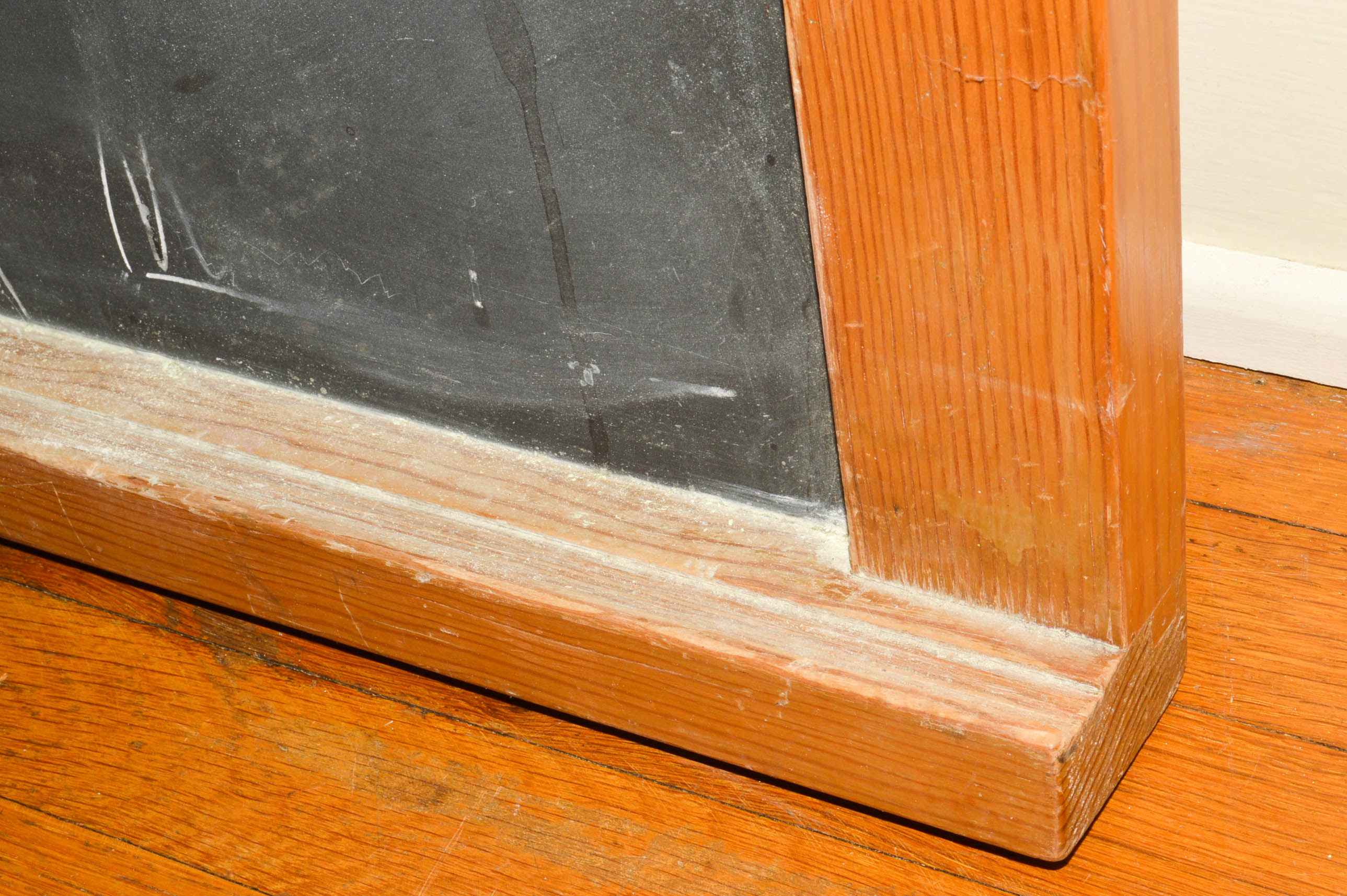 Pine Toy Chest, Slate Chalkboard, and Small Step Stool