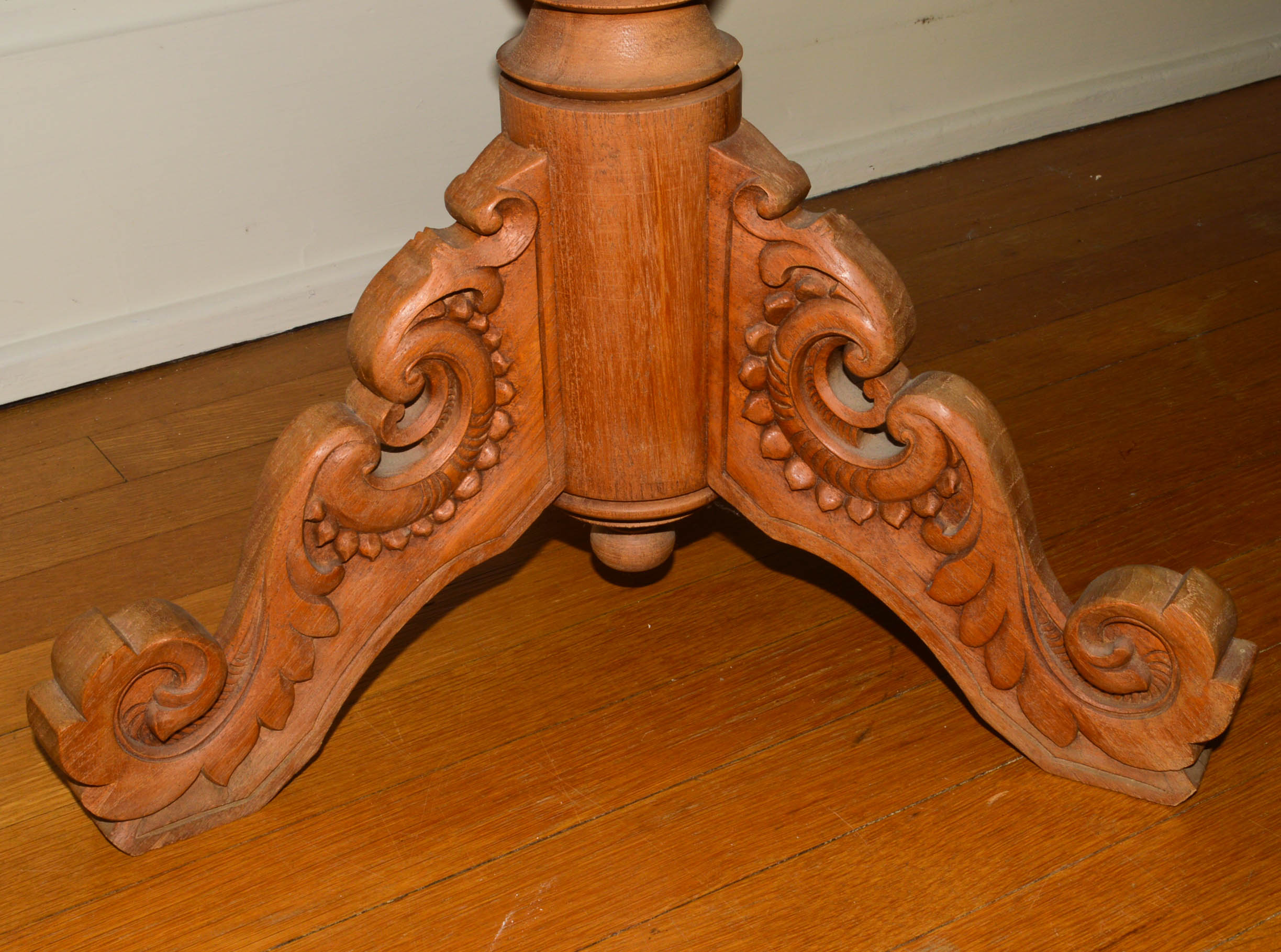 Fretwork Carved Side Table