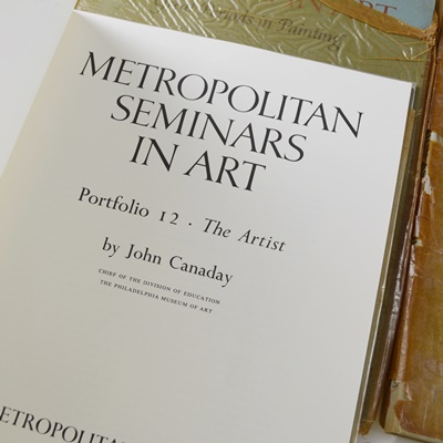 "Metropolitan Seminars Art" Hard Cover Book Collection, 13 Volume Set