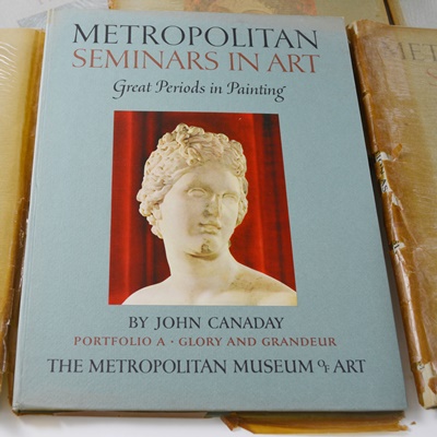 "Metropolitan Seminars Art" Hard Cover Book Collection, 13 Volume Set