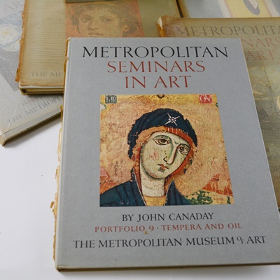 "Metropolitan Seminars Art" Hard Cover Book Collection, 13 Volume Set