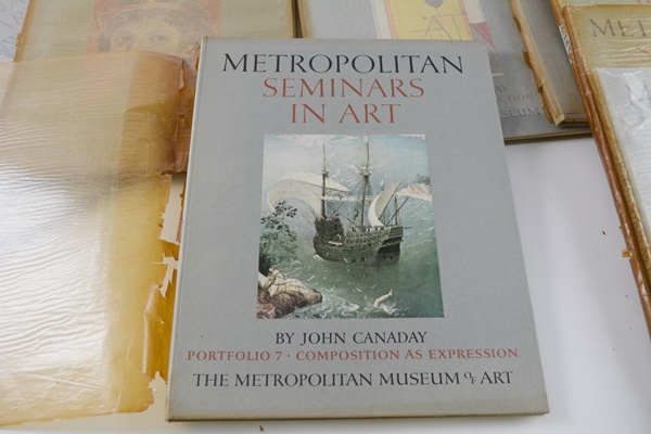 "Metropolitan Seminars Art" Hard Cover Book Collection, 13 Volume Set