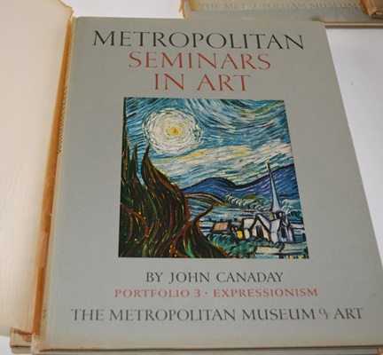 "Metropolitan Seminars Art" Hard Cover Book Collection, 13 Volume Set