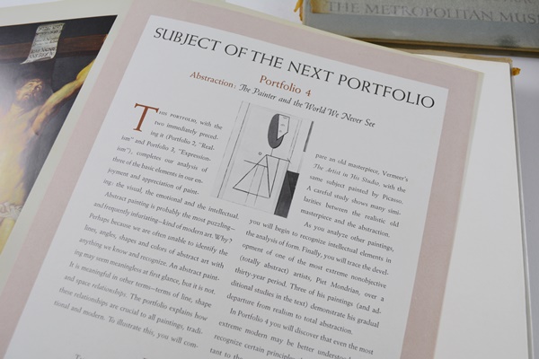 "Metropolitan Seminars Art" Hard Cover Book Collection, 13 Volume Set