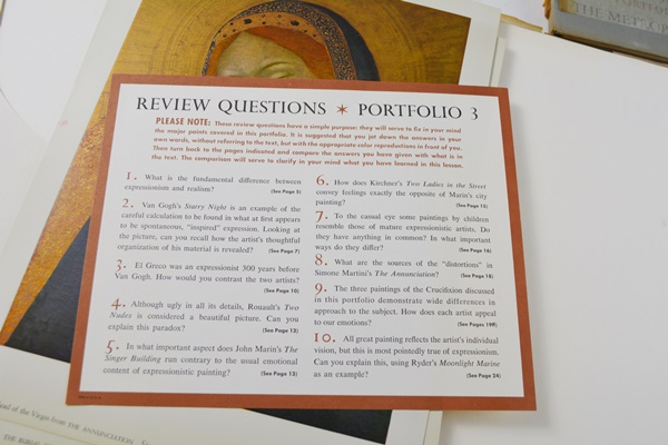 "Metropolitan Seminars Art" Hard Cover Book Collection, 13 Volume Set