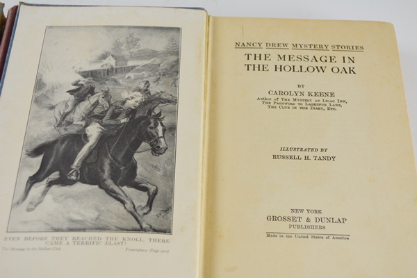 Three Vintage Hardcover Books by Carolyn Keene