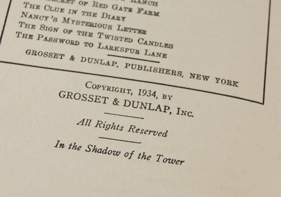 Three Vintage Hardcover Books by Carolyn Keene