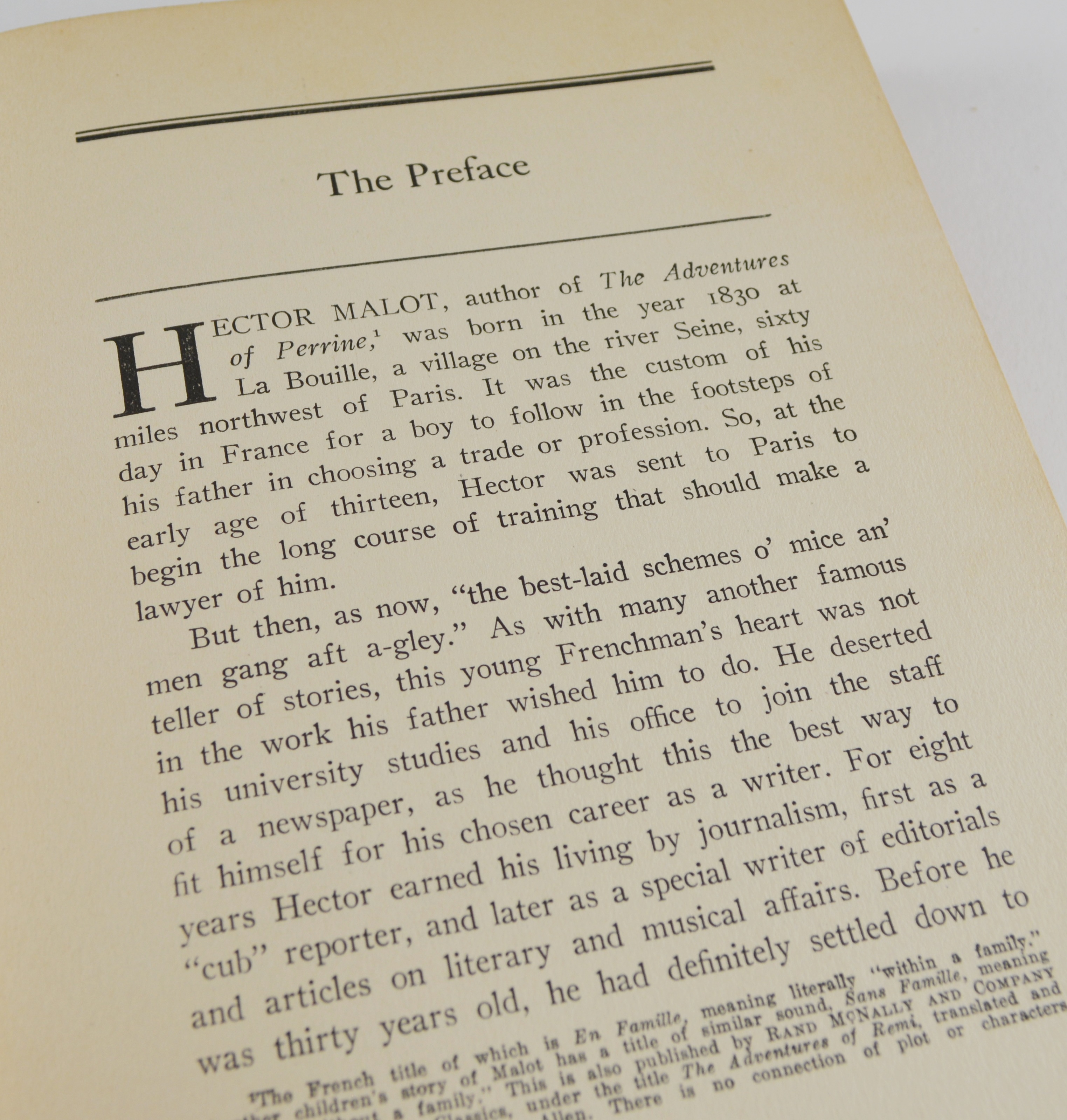 1936 "The Adventures of Perrine" by Hector Malot