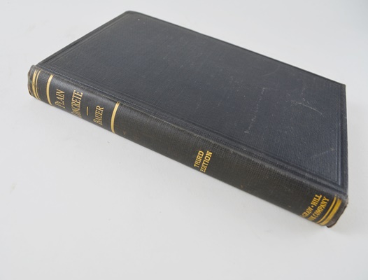 Third Edition "Plain Concrete" by Edward Bauer