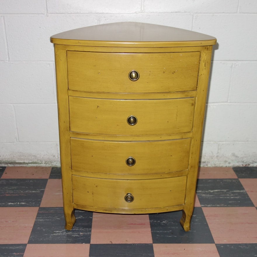 Four-Drawer Corner Chest