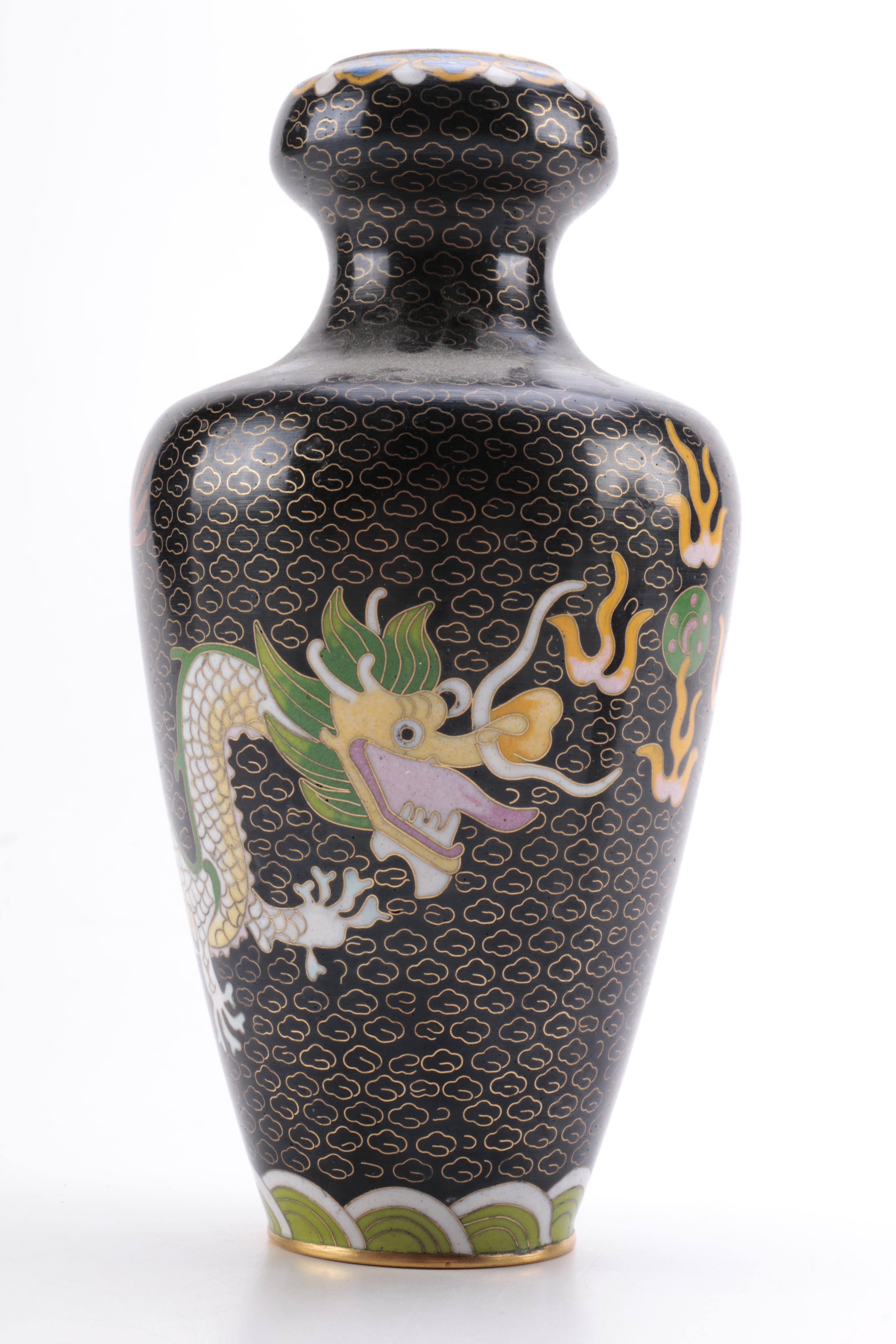 Chinese Cloisonné Vases