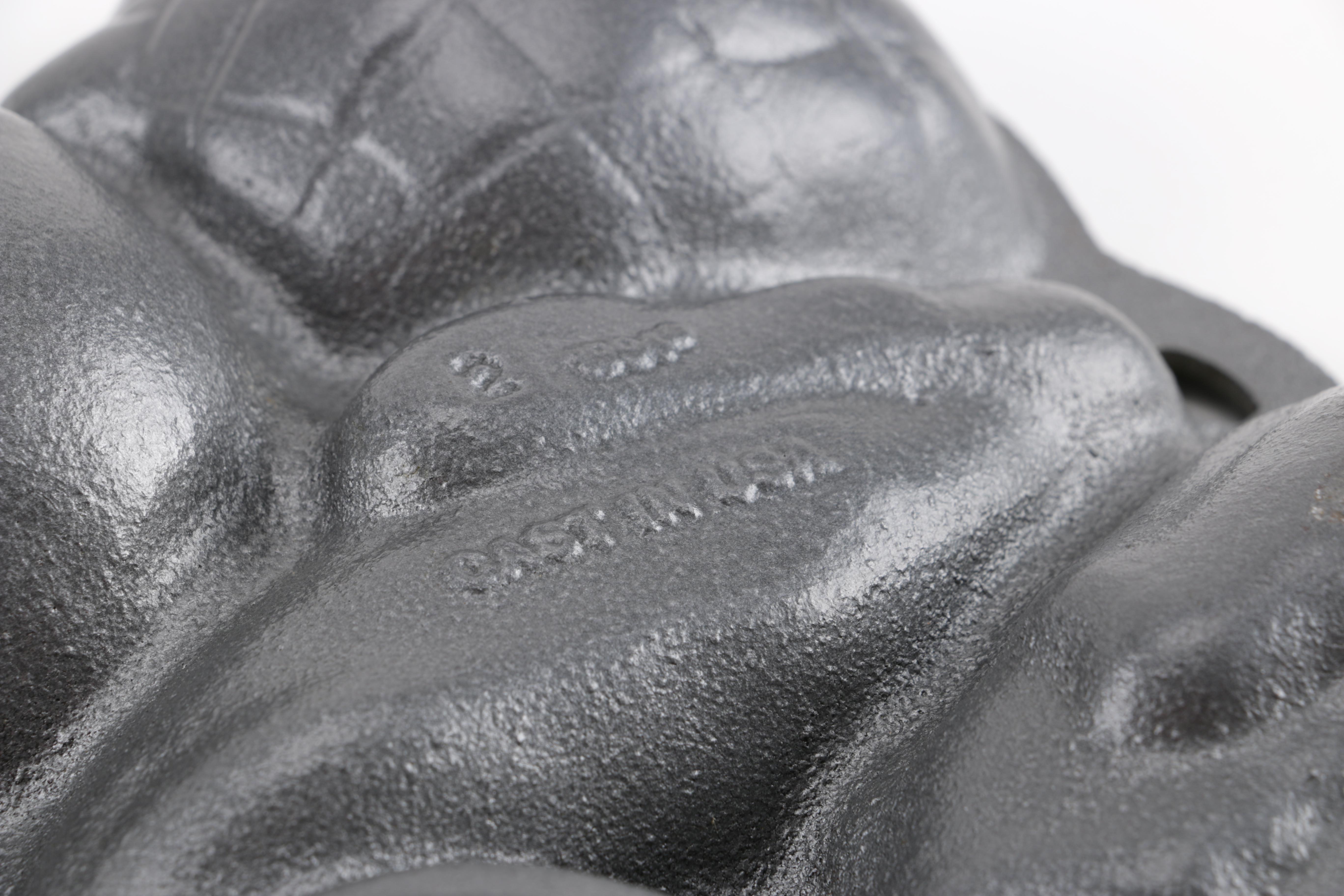 Grey Metal Vegetable Mold Baking Tray