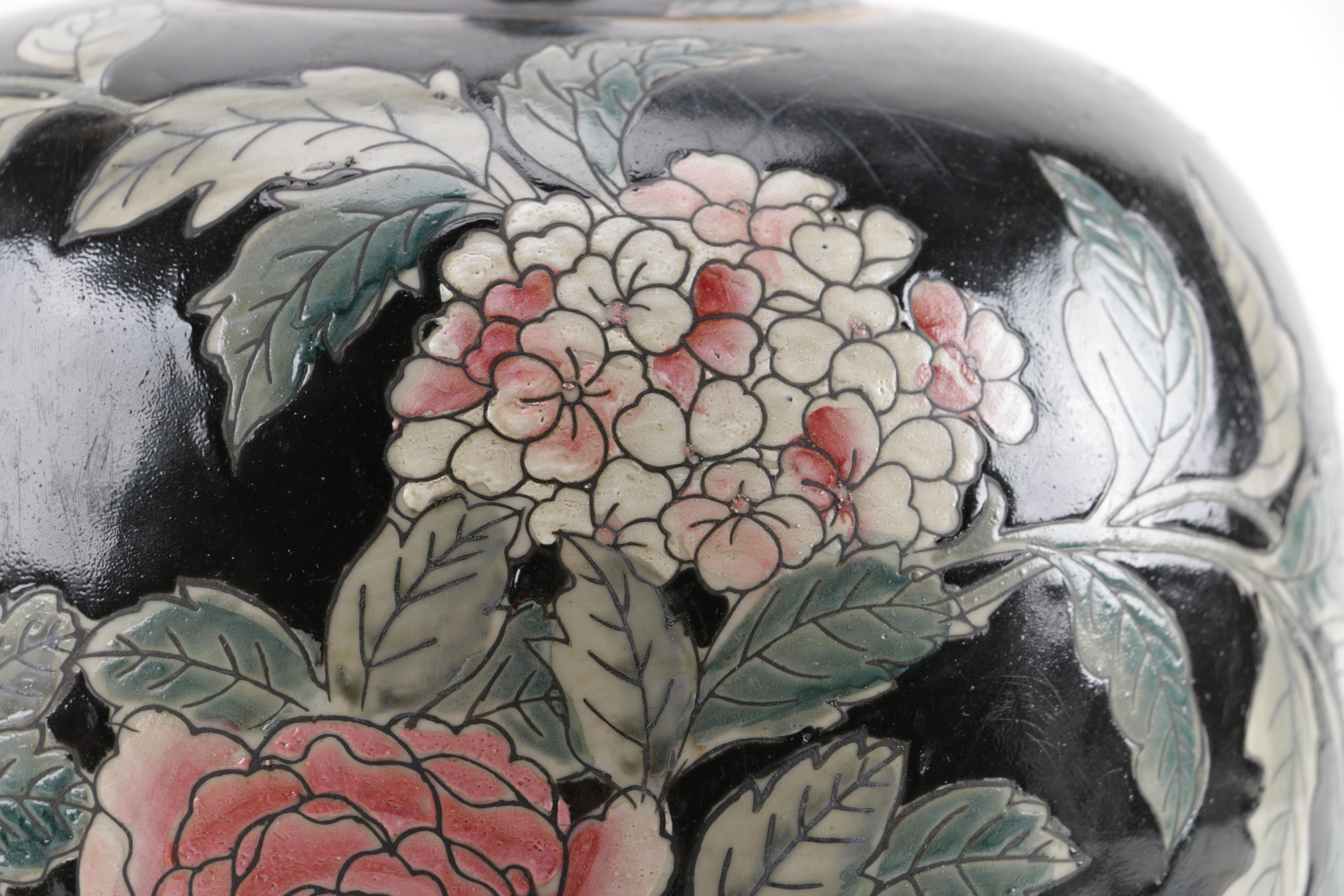 Hand-painted Decorative Chinese Jar